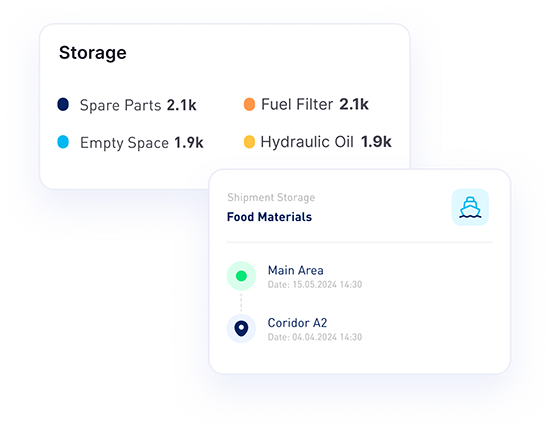 Organized Inventory Across All Vessels